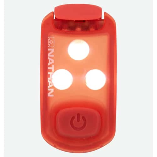 Nathan Sports Strobe Light LED Safety Light Clip alt image view 1