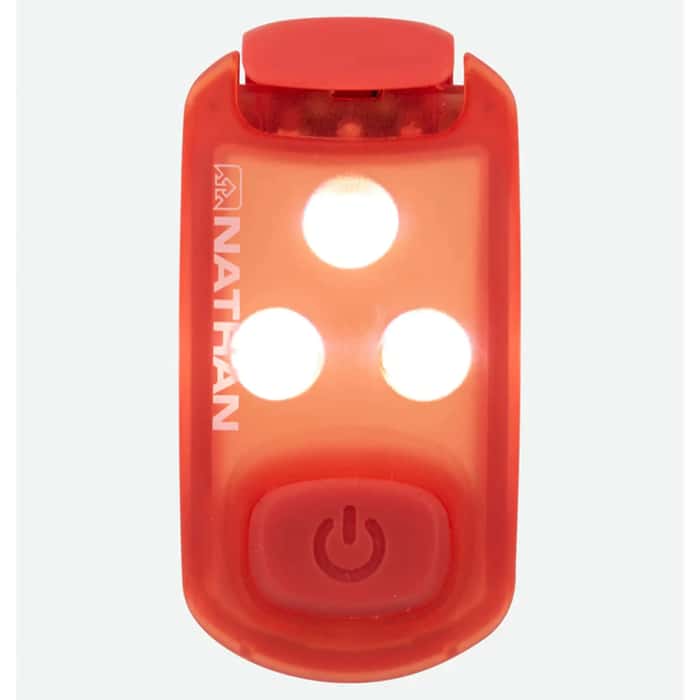 Nathan Sports Strobe Light LED Safety Light Clip
