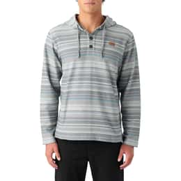 O'Neill Men's Bavaro Stripe Poncho Fleece Pullover