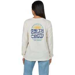 Salty Crew Women's Sunrise LS Boyfriend T-Shirt
