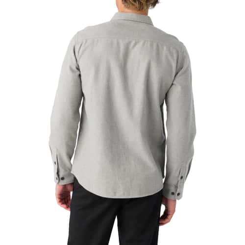 O'Neill Men's Breakwater Solid Flannel Shirt alt image view 3