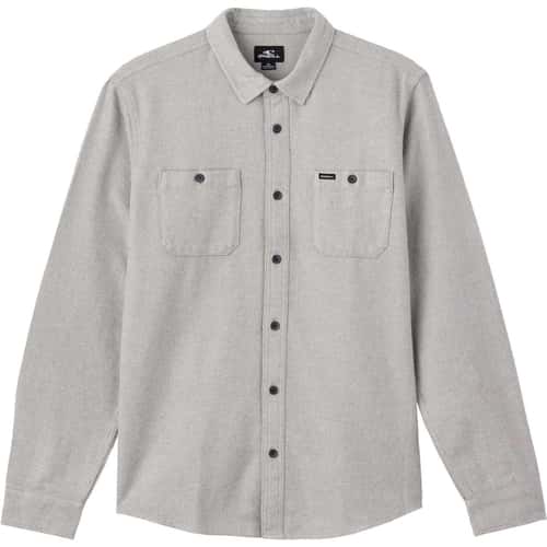 O'Neill Men's Breakwater Solid Flannel Shirt alt image view 5