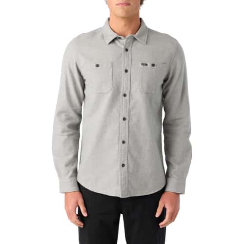 O'Neill Men's Breakwater Solid Flannel Shirt alt image view 1