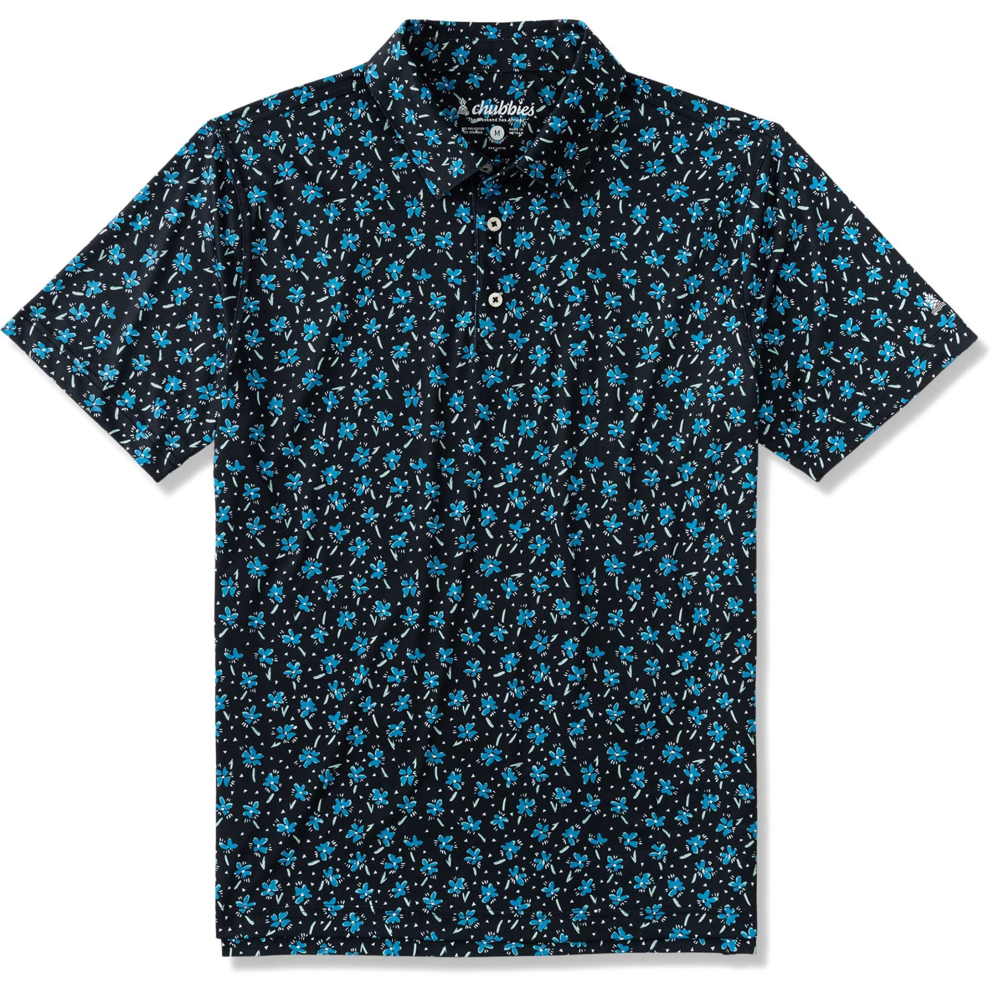 Chubbies Men's Texas Blues Performance Polo Shirt - Sun & Ski Sports