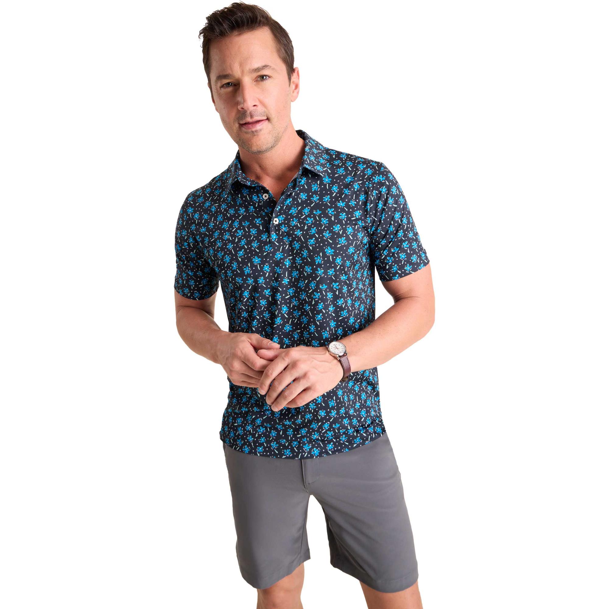 Chubbies Men's Texas Blues Performance Polo Shirt - Sun & Ski Sports