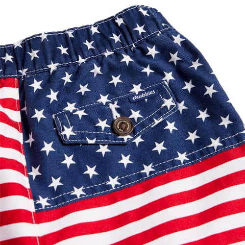 Chubbies Boys' The Mini 'Mericas Casual Shorts alt image view 3