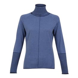 Krimson Klover Women's Striped Skye Turtleneck Sweater