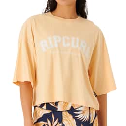 Rip Curl Women's Seacell Crop Heritage T Shirt