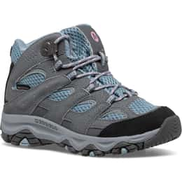 Merrell Girls' Moab 3 Mid Waterproof Hiking Boots