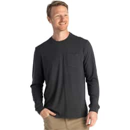 Free Fly Men's Bamboo Flex LS Pocket T Shirt