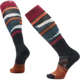 Smartwool Ski Midnight Ski Pattern OTC Socks