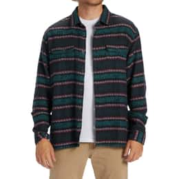 Billabong Men's Offshore Jacquard Flannel Long Sleeve Shirt