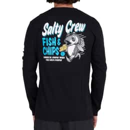 Salty Crew Men's Fish And Chips Premium Long Sleeve T Shirt