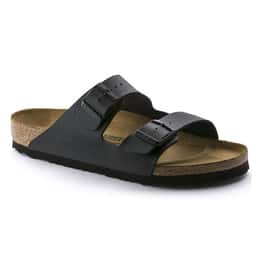 Birkenstock Men's Arizona Birko Flor Casual Sandals Black