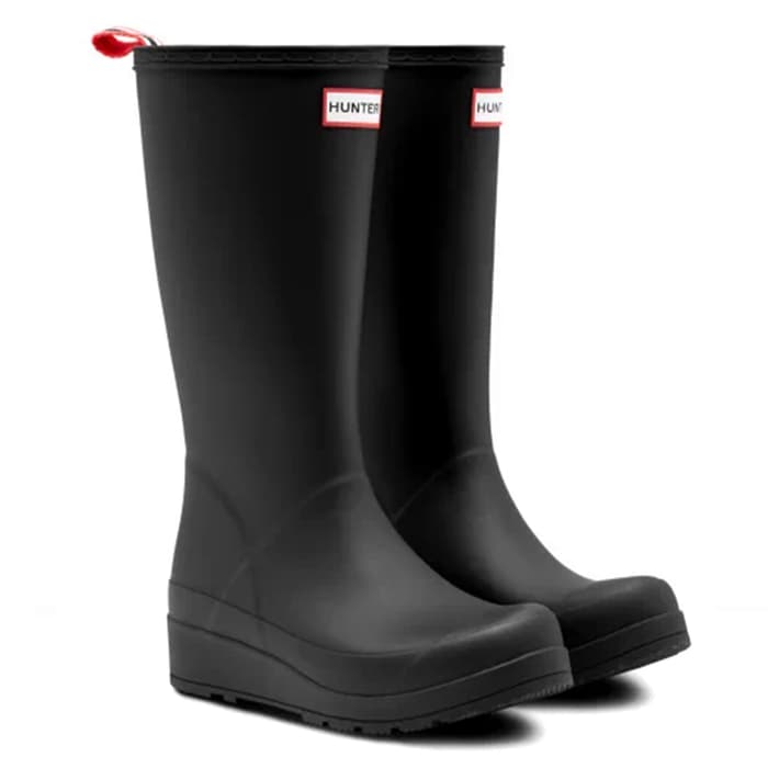 women's play tall rain boots hunter