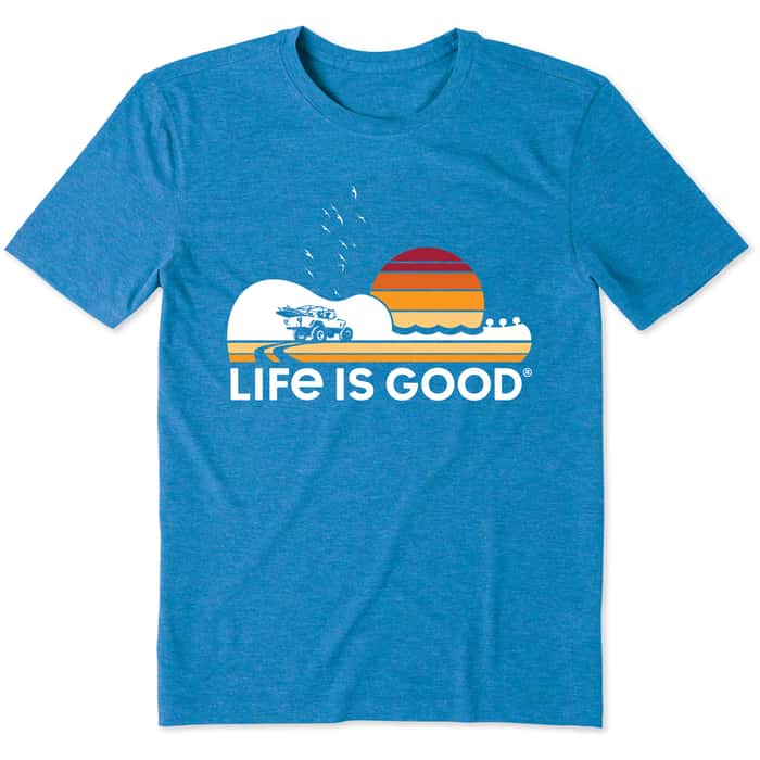 Life Is Good Men's Beach Music T-Shirt