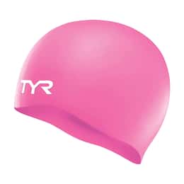 TYR Kids' Wrinkle-Free Silicone Swim Cap