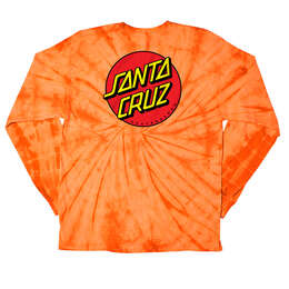 Santa Cruz Boys' Classic Dot Long Sleeve T Shirt