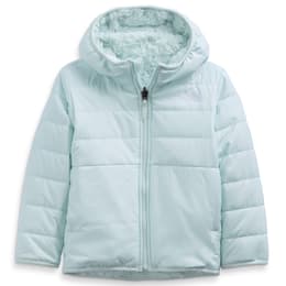 The North Face Girls' Reversible Mossbud Swirl Full Zip Hooded Jacket
