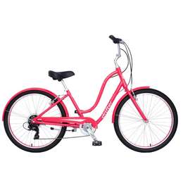 sun bicycles vs electra welded frame that can withstand the rigors of everyday use while maintaining an aesthetic appeal Sun Revolution AL bike from