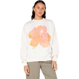 ROXY Women's Lineup Oversized Crewneck Sweatshirt