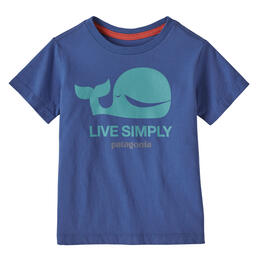 Patagonia Boys' Baby Regenerative Organic Certified™ Cotton Live Simply® T Shirt