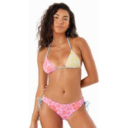 ROXY Women's Tapestry Patchwork Hipster Lace Full Bottom