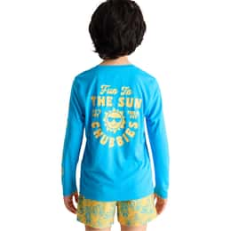 Chubbies Boys' Sun Setter Sun Crewneck Shirt