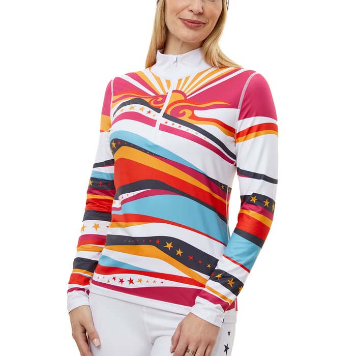 Krimson Klover Womens Sunshine Baselayer Top Sun & Ski Sports