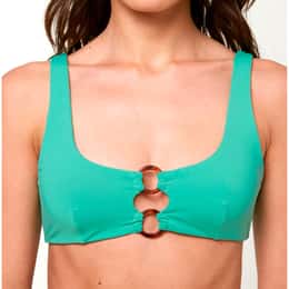 O'neill Women's Salt Water Solids Ring Bralette Bikini Top