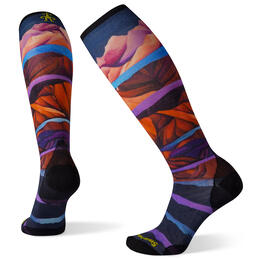 Smartwool Women's Zero Cushion Mountain Print Ski Socks