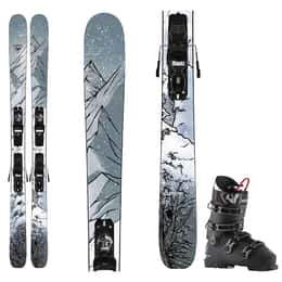 Rossignol Men's Blackops 92 Day Skis + Xpress 11 GripWalk Bindings + Alltrack 90 HV All Mountain Ski Boots Package '24