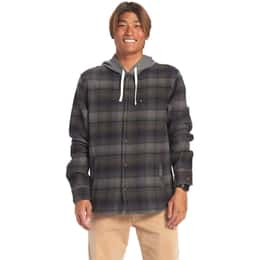 Quiksilver Men's Briggs Hooded Flannel Jacket