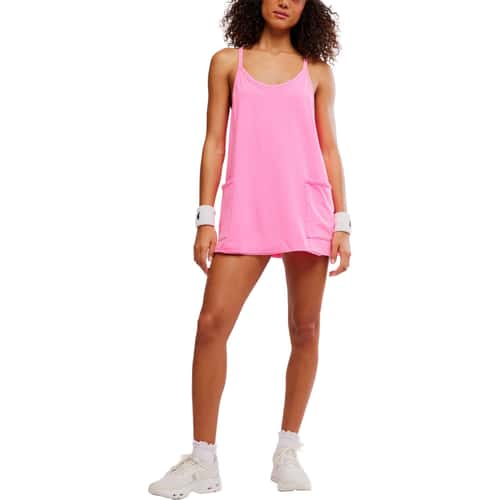 fp movement hot shot mini dress Women's Built in shorts add confidence and coverage so it can keep up with active plans and casual wear alike Hot Shot Mini Dress -