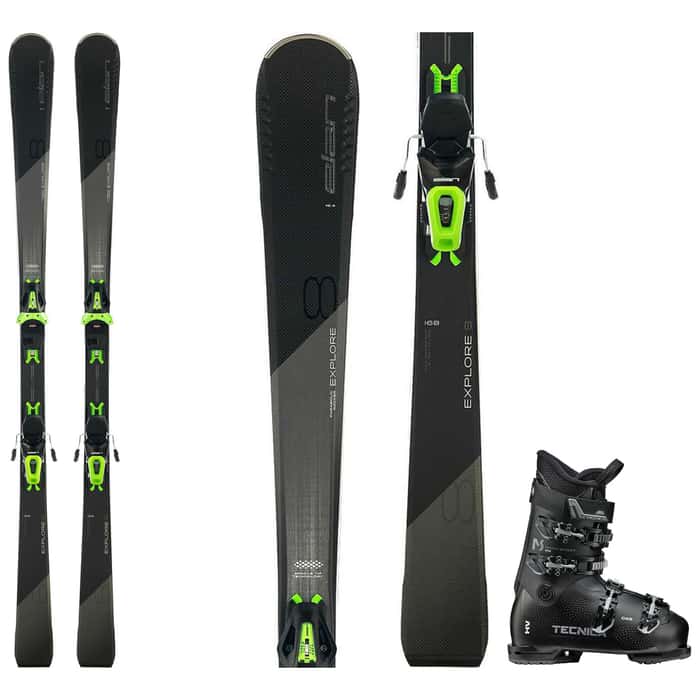 Elan Men's Explore 8 Snow Ski Package '24 - Sun & Ski Sports
