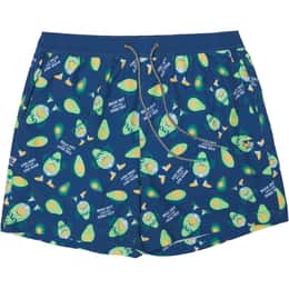 Party Pants Men's Guacs Out Happy Hour 5 in Swim Trunks