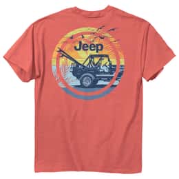 Jeep Men's Sun Circle T Shirt