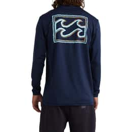 Billabong Men's Crayon Wave UPF 50 Surf Long Sleeve Rashguard