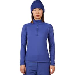 Rossignol Women's Mid-Layer Stretch Half Zip Fleece