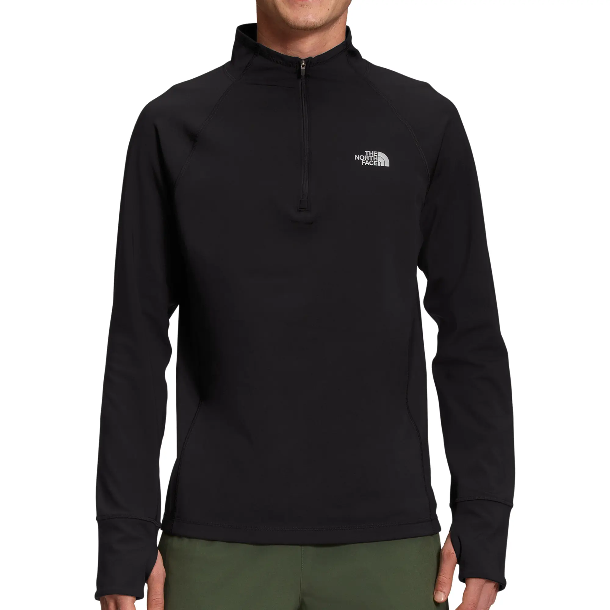 The North Face Men's Warm Essential Mock 1/4 Zip Pullover -  00196248167459