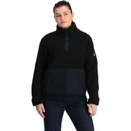 Spyder Women's Slope Sherpa 1/4 Snap Fleece Pullover