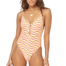 L*Space Women's Eco Chic Econyl Clover One Piece Swimsuit