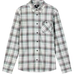 O'Neill Men's Redmond Plaid Flannel Standard Fit Long Sleeve Shirt