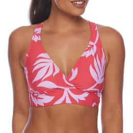 Next By Athena Women's Fiji Rock 25 Minute Sport Bra Bikini Top