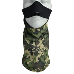 Neck Tube Green camouflage snood face mask biker skiing snow base layer scarf 