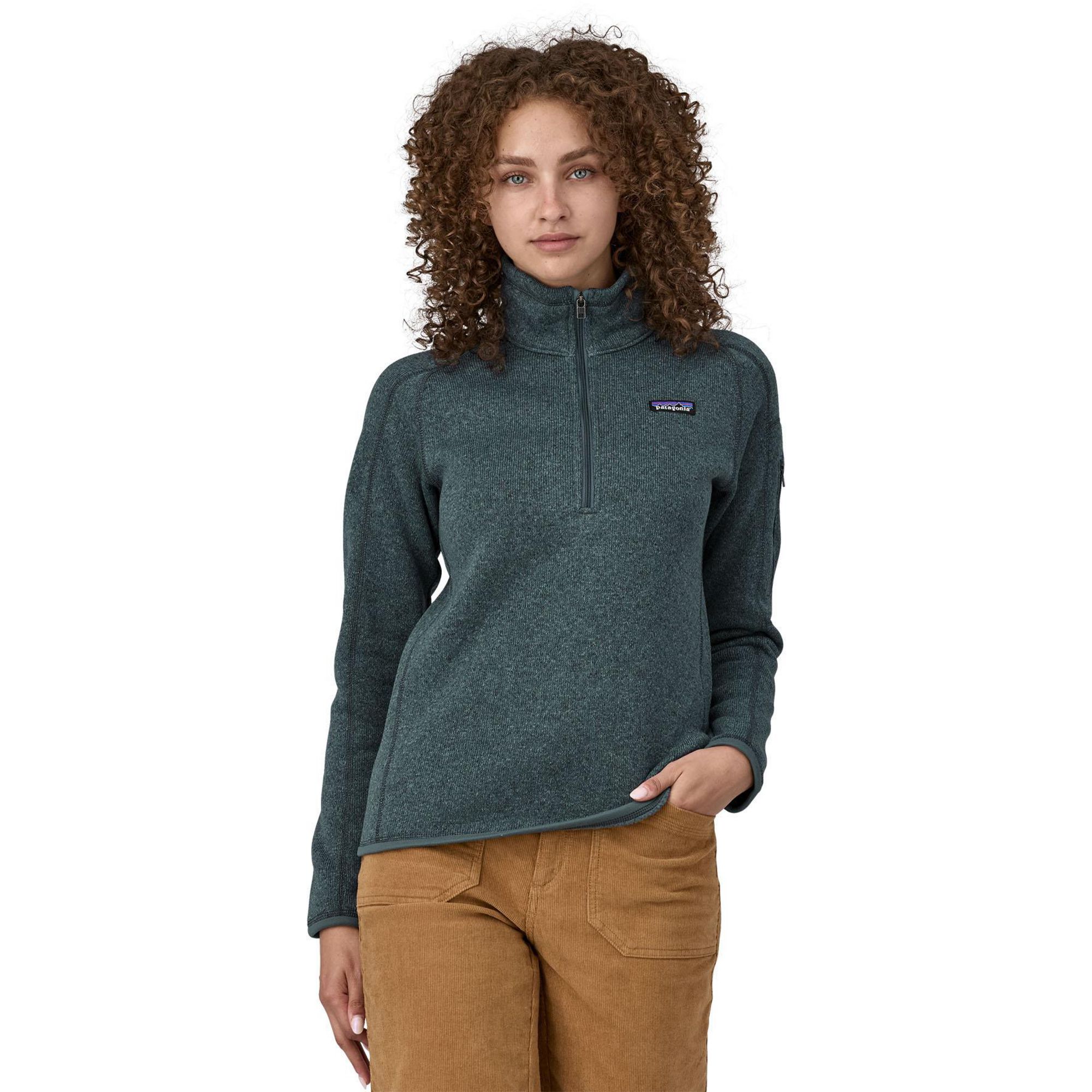 Patagonia Women's Better Sweater 1/4 Zip Fleece Pullover -  00191743922930