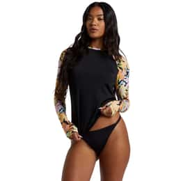 Billabong Women's Mas Aloha Long Sleeve Rashguard