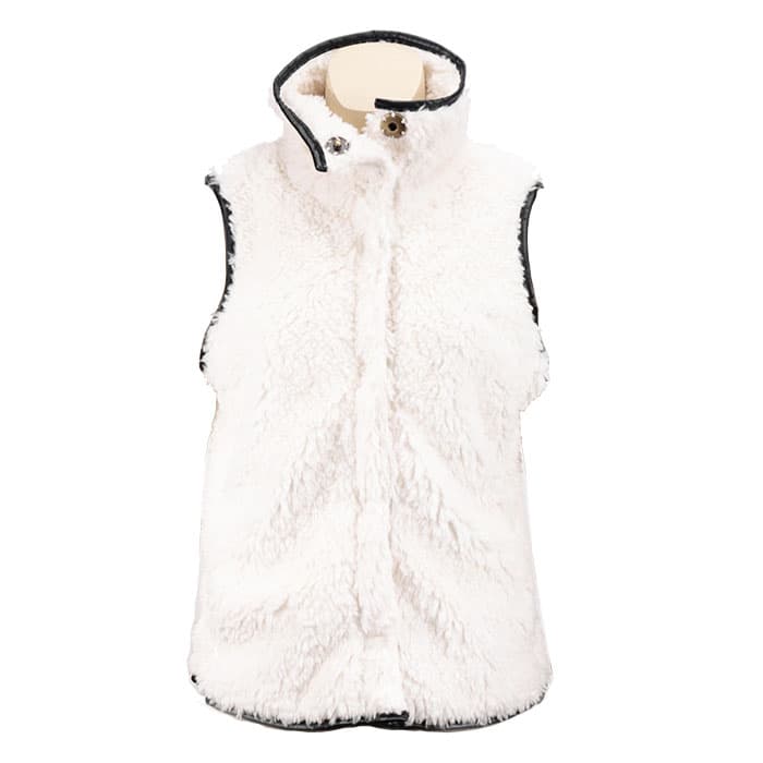 Dylan by True Grit Women's Cozy Soft Shaggy Faux Suede Fur Vest