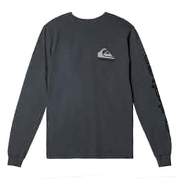 Quiksilver Men's Omni Logo Long Sleeve T Shirt