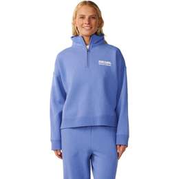 Rip Curl Women's Surf Puff Quarter Zip Sweatshirt